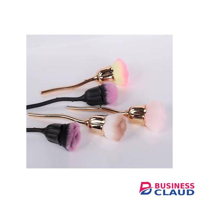 Nail It All ROSE NAIL DUST BRUSH SOFT LOOSE POWDER MAKEUP BRUSH