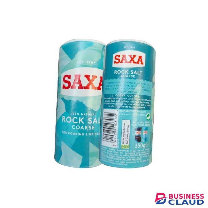Saxa Rock Salt Coarse For Cooking & Grinding 350g