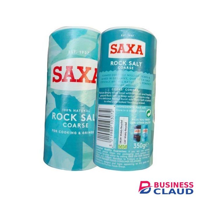 Saxa Rock Salt Coarse For Cooking & Grinding 350g