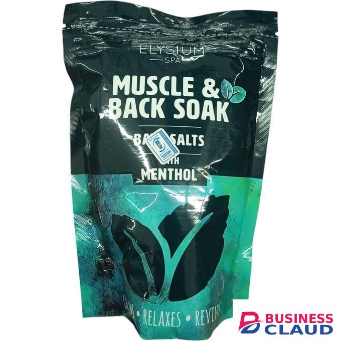 Elysium Spa Muscle and back soak bath salt