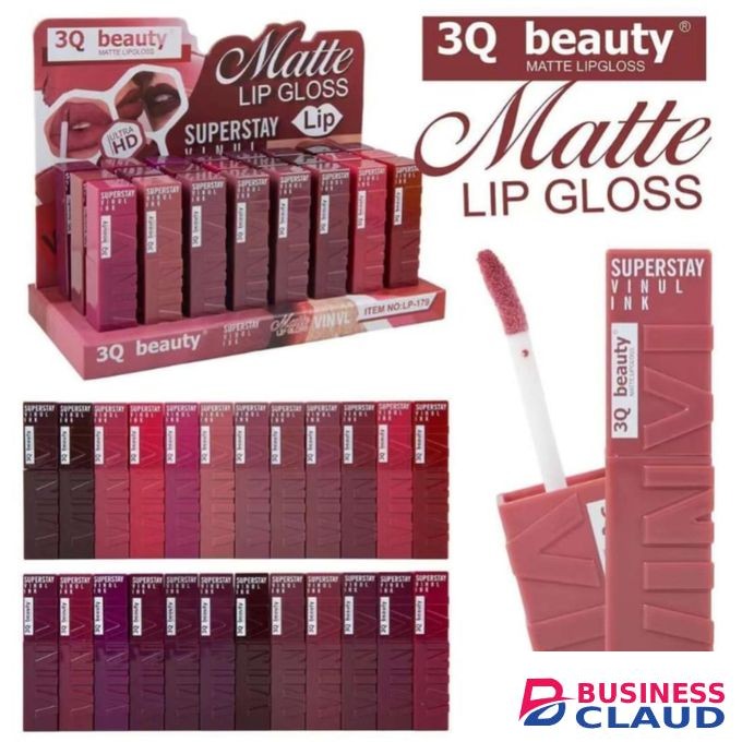 3pcs superstay vinul ink lip gloss