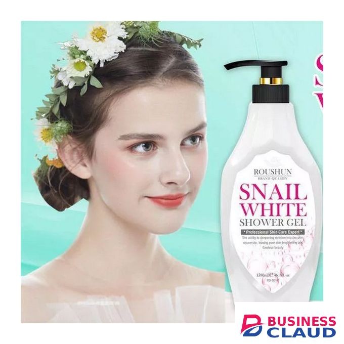 Roushun Snail White Wash 1380ml Shower Gel.
