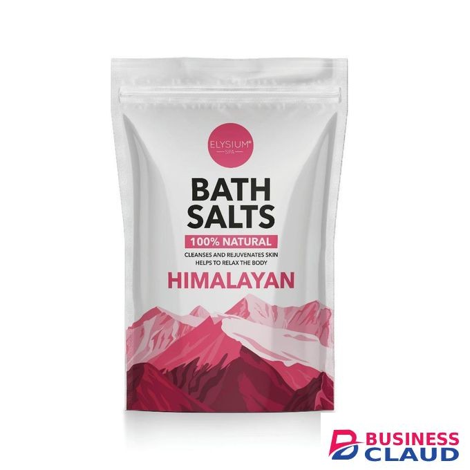 Elysium Spa Bath Salt 100% Mineral HIMALAYAN Salt 1kg.