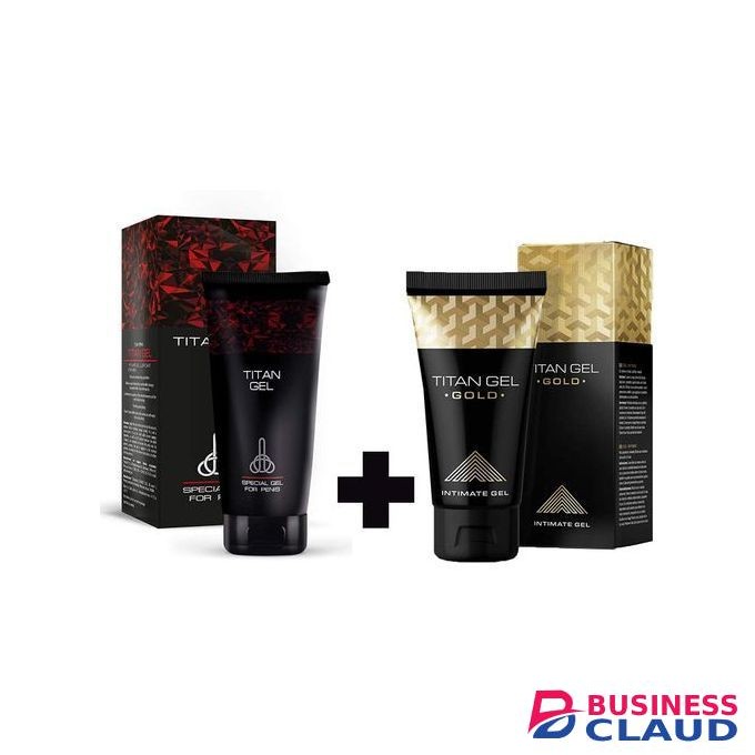 Titan Gel GOLD Penis Enlargement Cream Buy One Get One Free