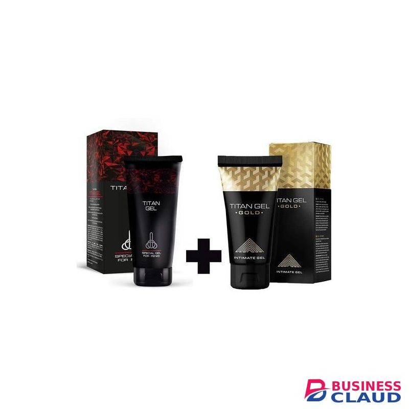 Titan Gel GOLD Penis Enlargement Cream Buy One Get One Free