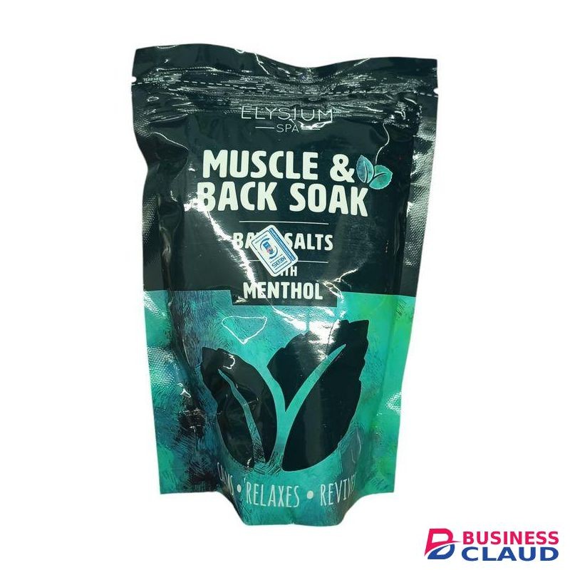 Elysium Spa Muscle and back spa salt 450g