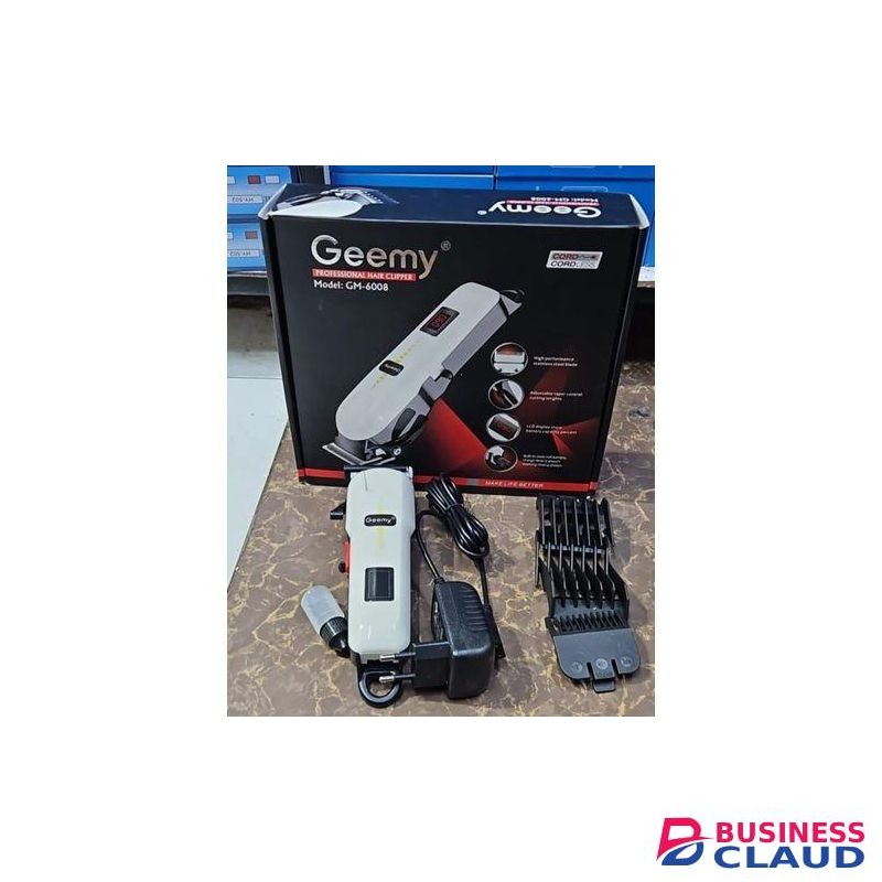 Geemy GM-6008 //Rechargeable Hair Clipper Cordless//superfly