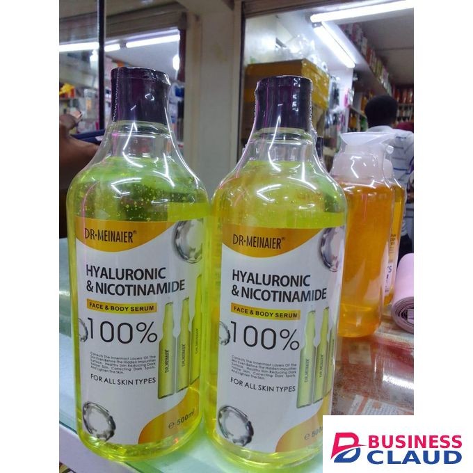 DR MEINAIER Best Hyaluronic and nicotinamide face and body serum
