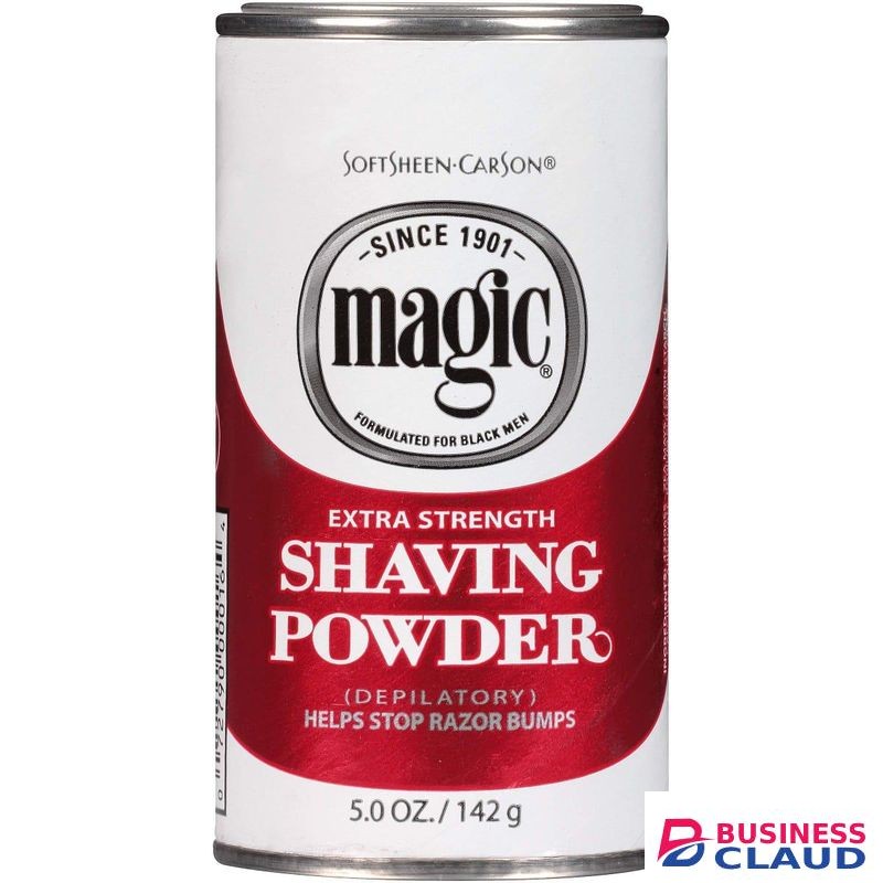 SoftSheen-Carson Magic Shaving Powder Extra Strength Helps Stop Razor Bumps.
