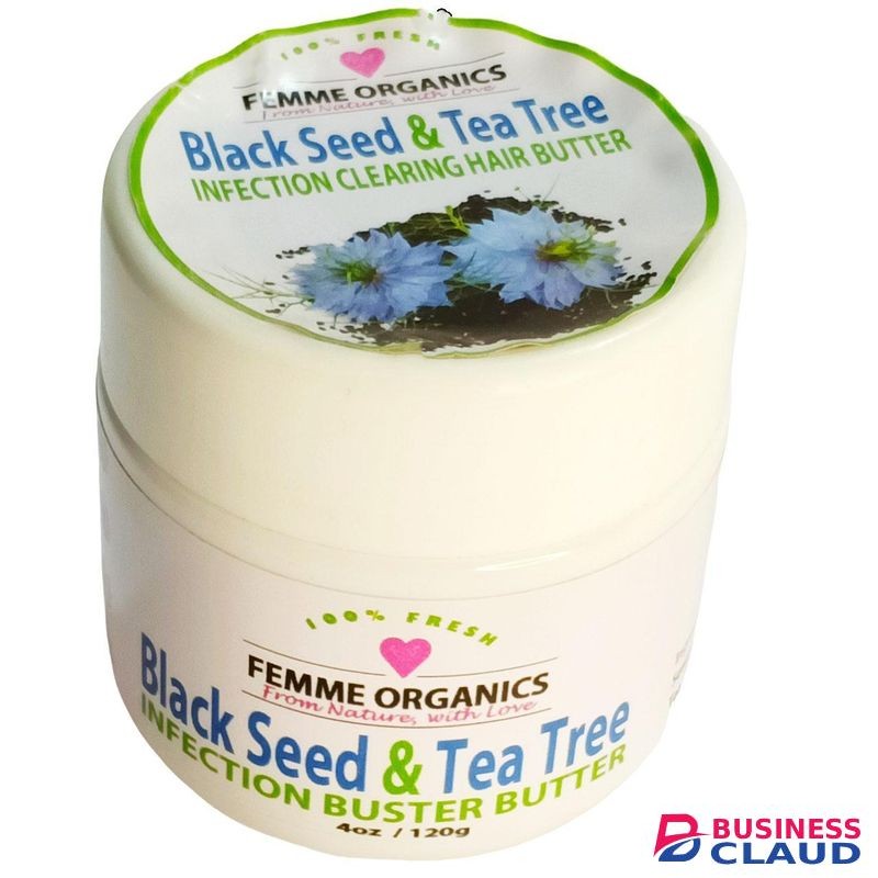 Femme Organics Black Seed & Tea Tree Hair Butter 120g