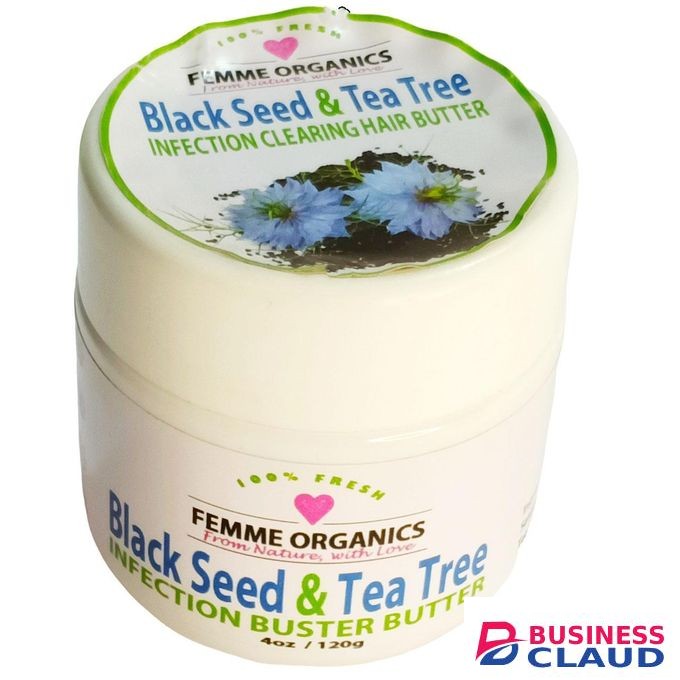 Femme Organics Black Seed & Tea Tree Hair Butter 120g