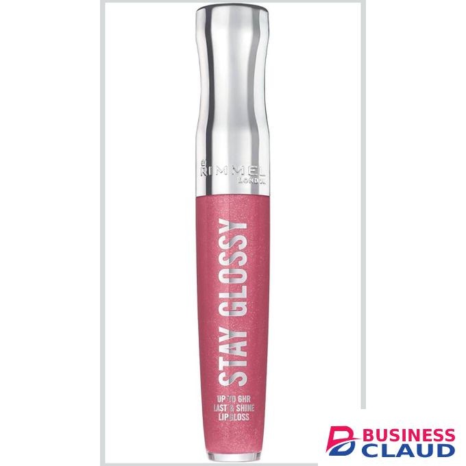 Rimmel London Stay Glossy Lip Gloss - 160 Stay My Rose