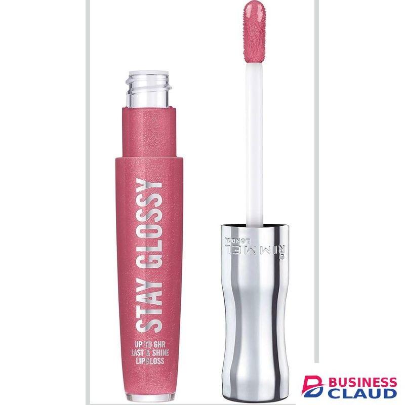 Rimmel London Stay Glossy Lip Gloss - 160 Stay My Rose