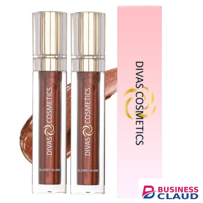 Divas cosmetics Nourishing Long Lasting Lip Gloss ( Hot Chocolate ) - 2 Pcs