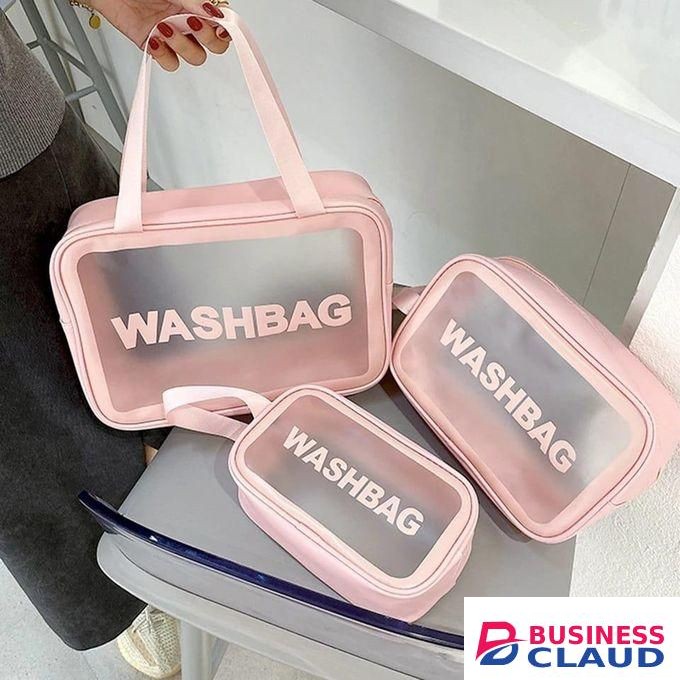 3 In 1 Multipurpose Waterproof Cosmetic / Make Up Wash Bag