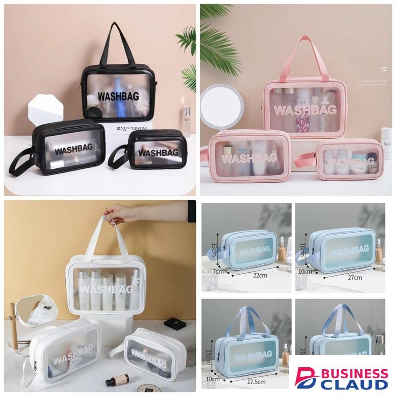 3 in 1 Multipurpose waterproof Cosmetic Washbag