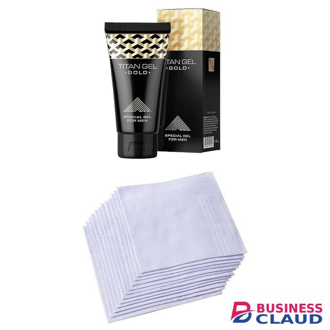 Titan Gel Gold Gel Penis Enlargement +3free handkerchiefs