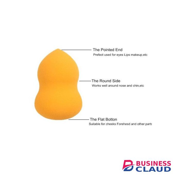 3pcs Super Soft Flawless Makeup Sponge - Multi Colour