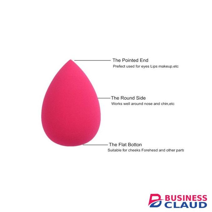 3pcs Super Soft Flawless Makeup Sponge - Multi Colour