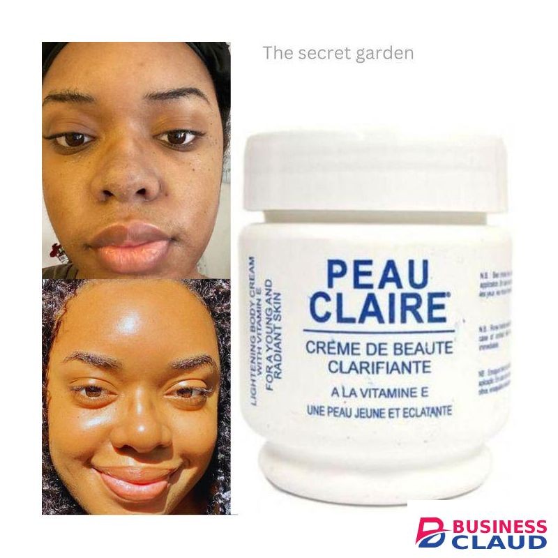 Peau Claire Lightening Beauty Body Cream Antifungal Antibacterial Spot Remover Super Brightening Smoothing Glow Cream.