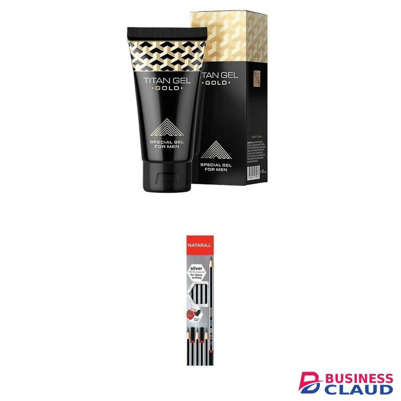 Titan Gel Gold Gel Penis Enlargement +3 free nataraj pencils