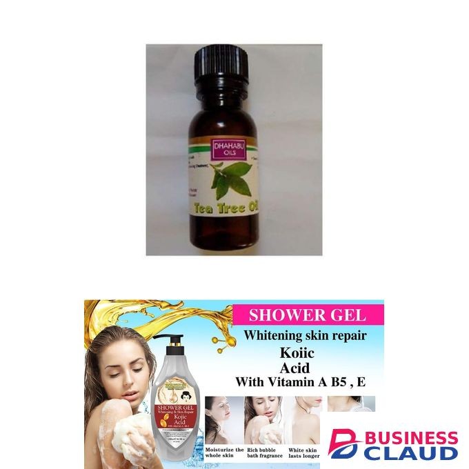 Dhahabu Tea tree Oil 100% + free shower gel