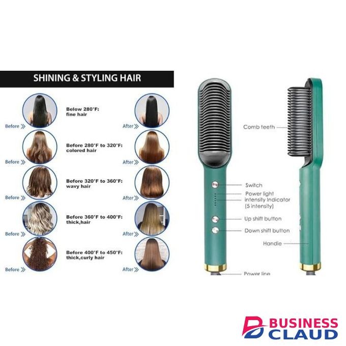 Hair Accessory Electric Hair Straitening Brush