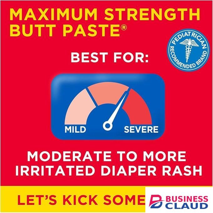Boudreauxs Butt Paste Maximum Strength Baby Diaper Rash Cream