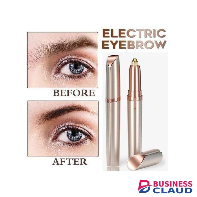 Portable flawless hair trimmer instantly and painlessly erase unwanted and stray eyebrow hair
