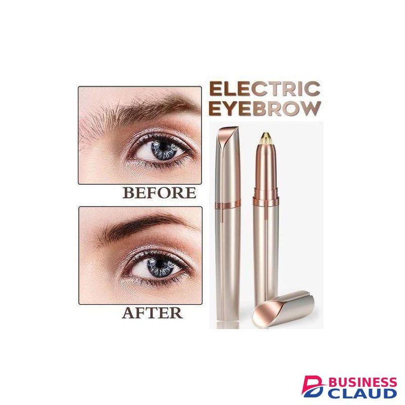 Portable flawless hair trimmer instantly and painlessly erase unwanted and stray eyebrow hair