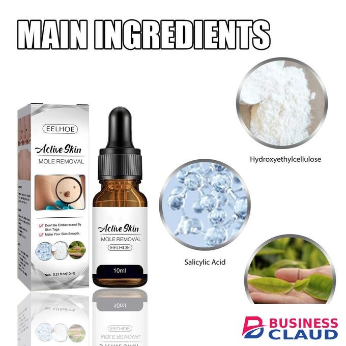 Eelhoe ADVANCED MOLE AND WART ESSENCE – SKIN FACE ARMPIT MEAT NECK REMOVAL REPAIR CLEANSING CARE (10ml)
