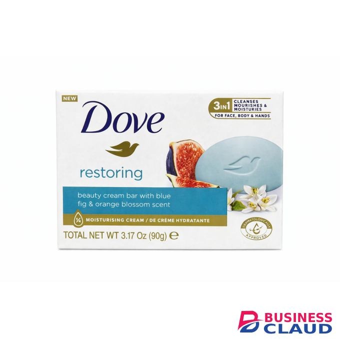 Dove Restoring Beauty Cream Bar – Blue Fig & Orange Blossom (90g)