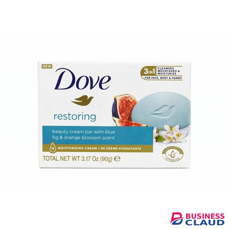 Dove Restoring Beauty Cream Bar – Blue Fig & Orange Blossom (90g)
