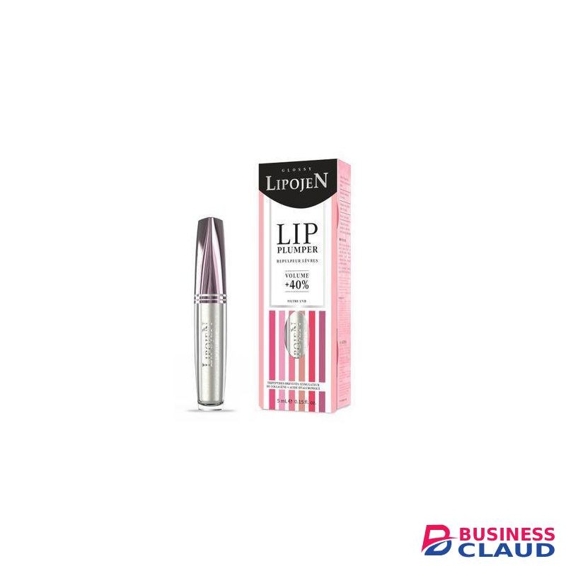 LIPOJEN Lip Plumper Glossy NÂ°01 â€“ Crystal Clear 5ml.
