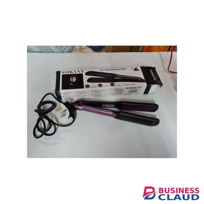 Sokany Professional Hair Straightener/ Flat Iron – Salon-Quality Styling At Home!