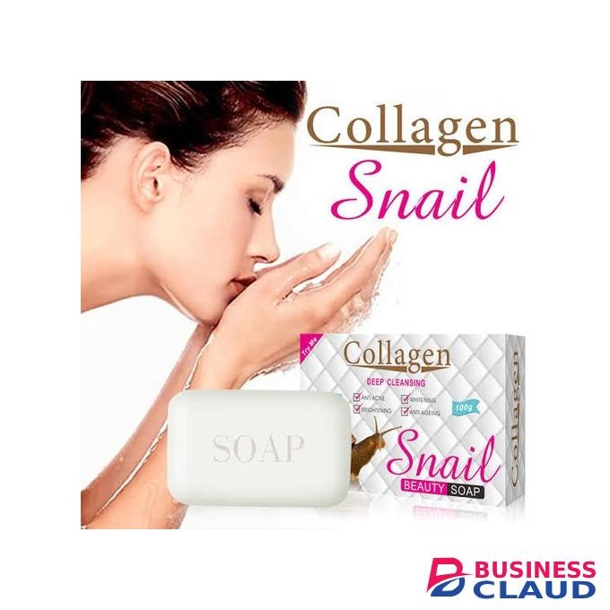 Pei Mei Collagen Snail Essense Deep Cleansing Beauty Soap
