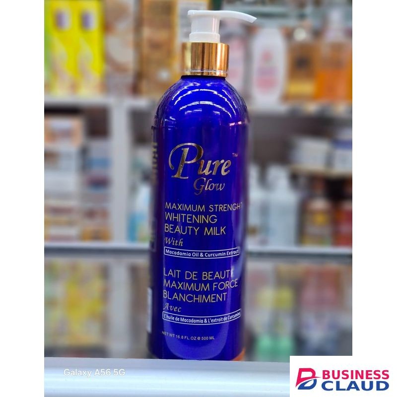 Pure Glow Maximum strength whitening beauty milk