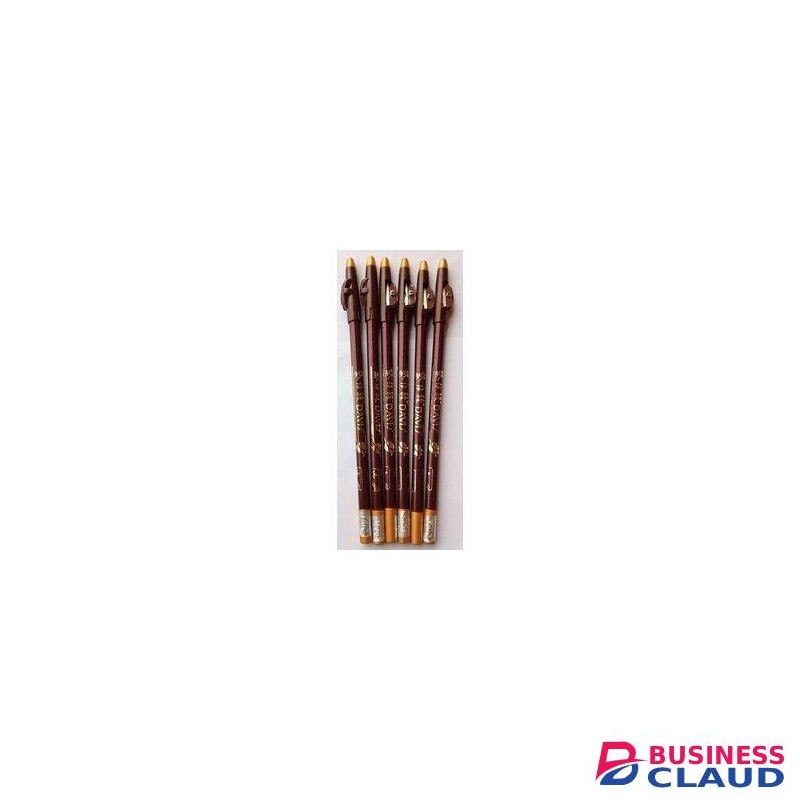 Eyeliner And Lip Liner Pencil 018 - Pack 6pcs