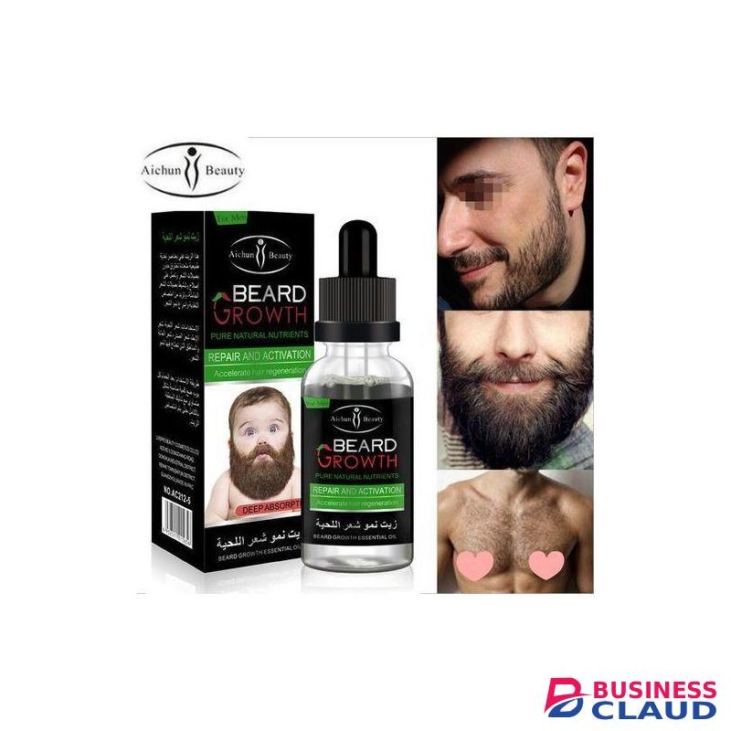 Beard Oil Fast Beard Growth Oil For Moustache & Facial Hair- 30ml.