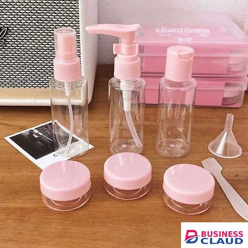 Refillable Cosmetic Bottles Set