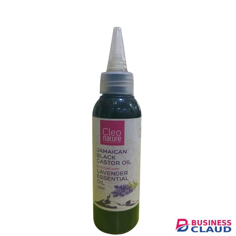 Cleo JAMAICAN BLACK CASTOR OIL WITH LAVENDER