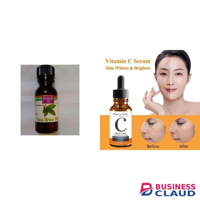 Dhahabu Tea tree Oil 100%+ free serum