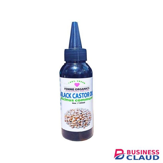 Femme Organics Black Castor Oil 120ml