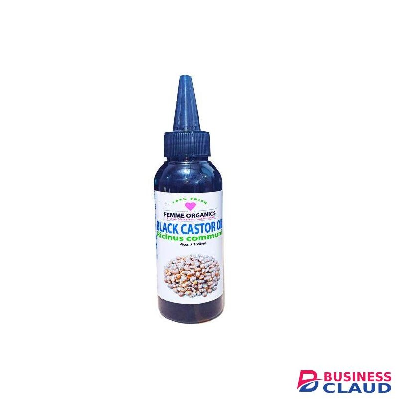Femme Organics Black Castor Oil 120ml