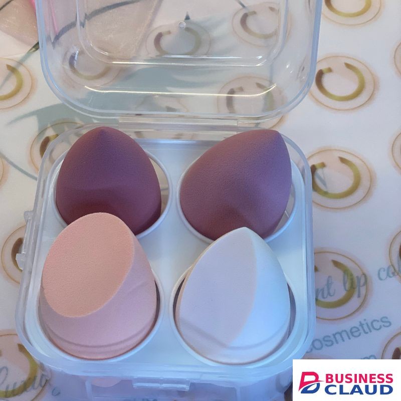 Makeup Sponge Travel Case Bundle Set Precision Flawless