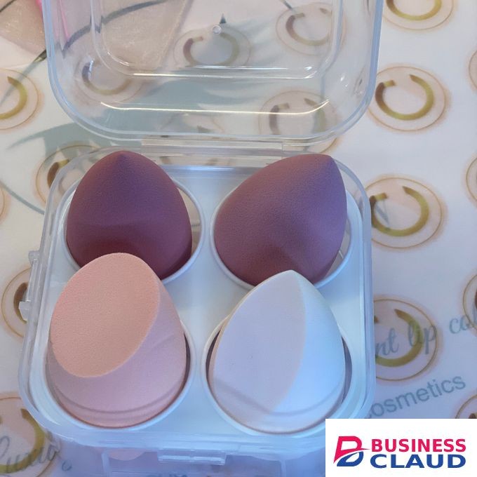 Makeup Sponge Travel Case Bundle Set Precision Flawless