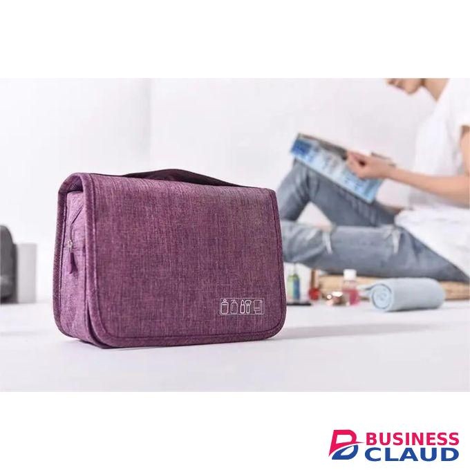 Foldable Toiletry & Makeup Travel Organizer – Compact & Spacious
