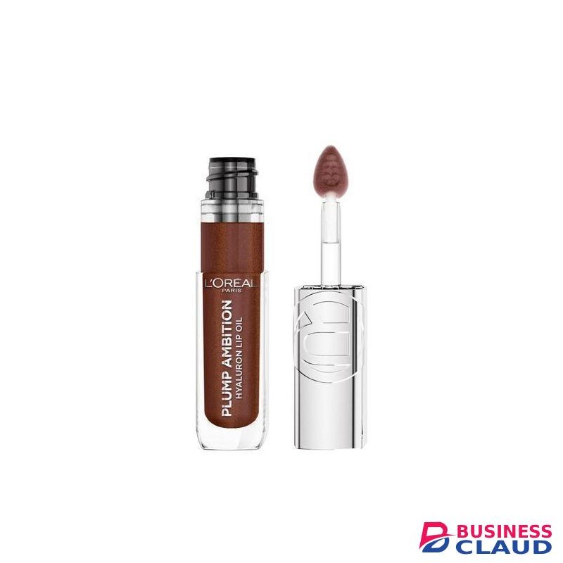 L'OrÃ©al Paris Plump Ambition Hyaluron Lip Oil, Shade: 510 La Nuit Sparkle, 24 HR Lip Gloss with Hyaluronic Acid, Volumizing Formula with Glass-Like Shine, 5ml