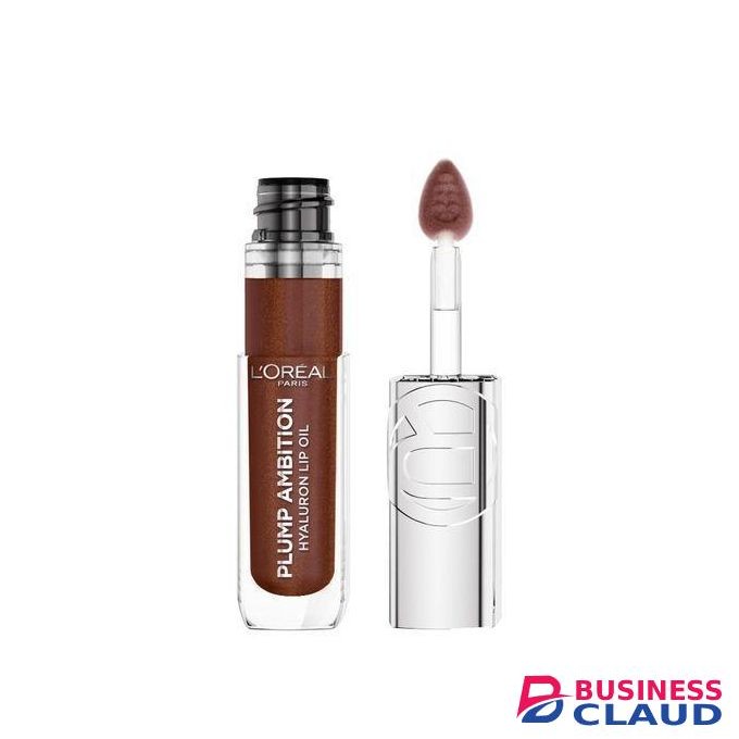L'OrÃ©al Paris Plump Ambition Hyaluron Lip Oil, Shade: 510 La Nuit Sparkle, 24 HR Lip Gloss with Hyaluronic Acid, Volumizing Formula with Glass-Like Shine, 5ml