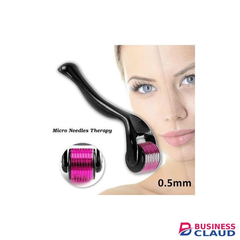 Derma Roller Hair Growth 0.5mm Roller System+ Free Gift Sadoer Hair Line Restoration, Hair Growth Serum